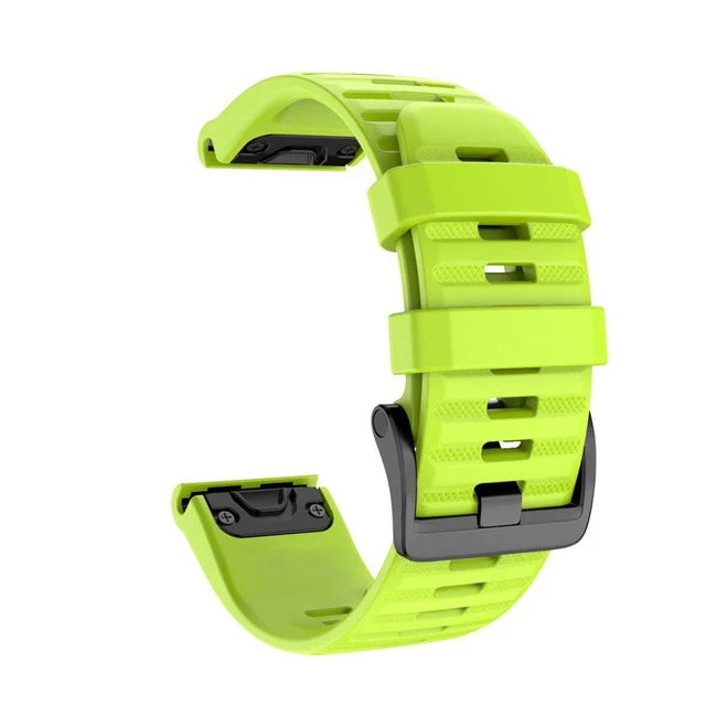 20 22 26mm Silicone Watchband Strap For Garmin Fenix 7 7X 7S 6X 6S 6Pro 5X 5Plus 3HR Smartwatch Bracelet QuickFit Wristband Belt
