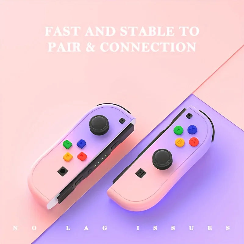 JoyPad game controller, supports one-key wake-up and vibration functions, suitable for Switch/Lite/OLED
