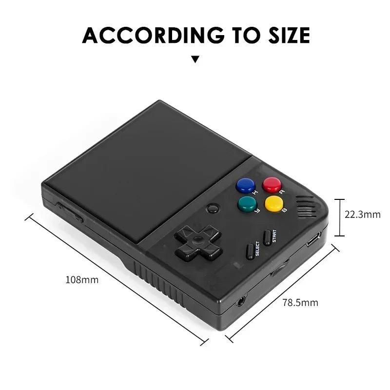MIYOO Mini Plus Portable Retro Handheld Game Console V2 Mini+ IPS Screen Classic Video Game Console Linux System Children&