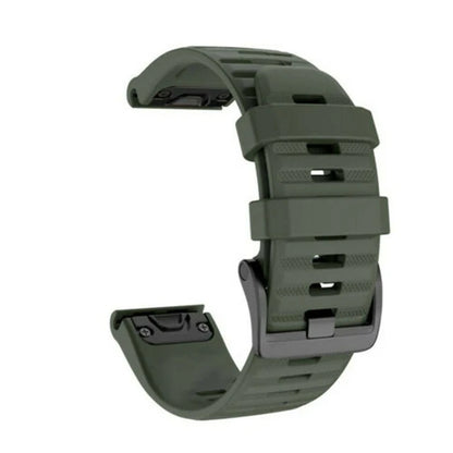 20 22 26mm Silicone Watchband Strap For Garmin Fenix 7 7X 7S 6X 6S 6Pro 5X 5Plus 3HR Smartwatch Bracelet QuickFit Wristband Belt