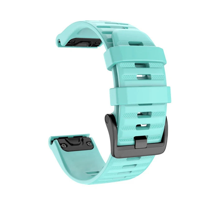 20 22 26mm Silicone Watchband Strap For Garmin Fenix 7 7X 7S 6X 6S 6Pro 5X 5Plus 3HR Smartwatch Bracelet QuickFit Wristband Belt