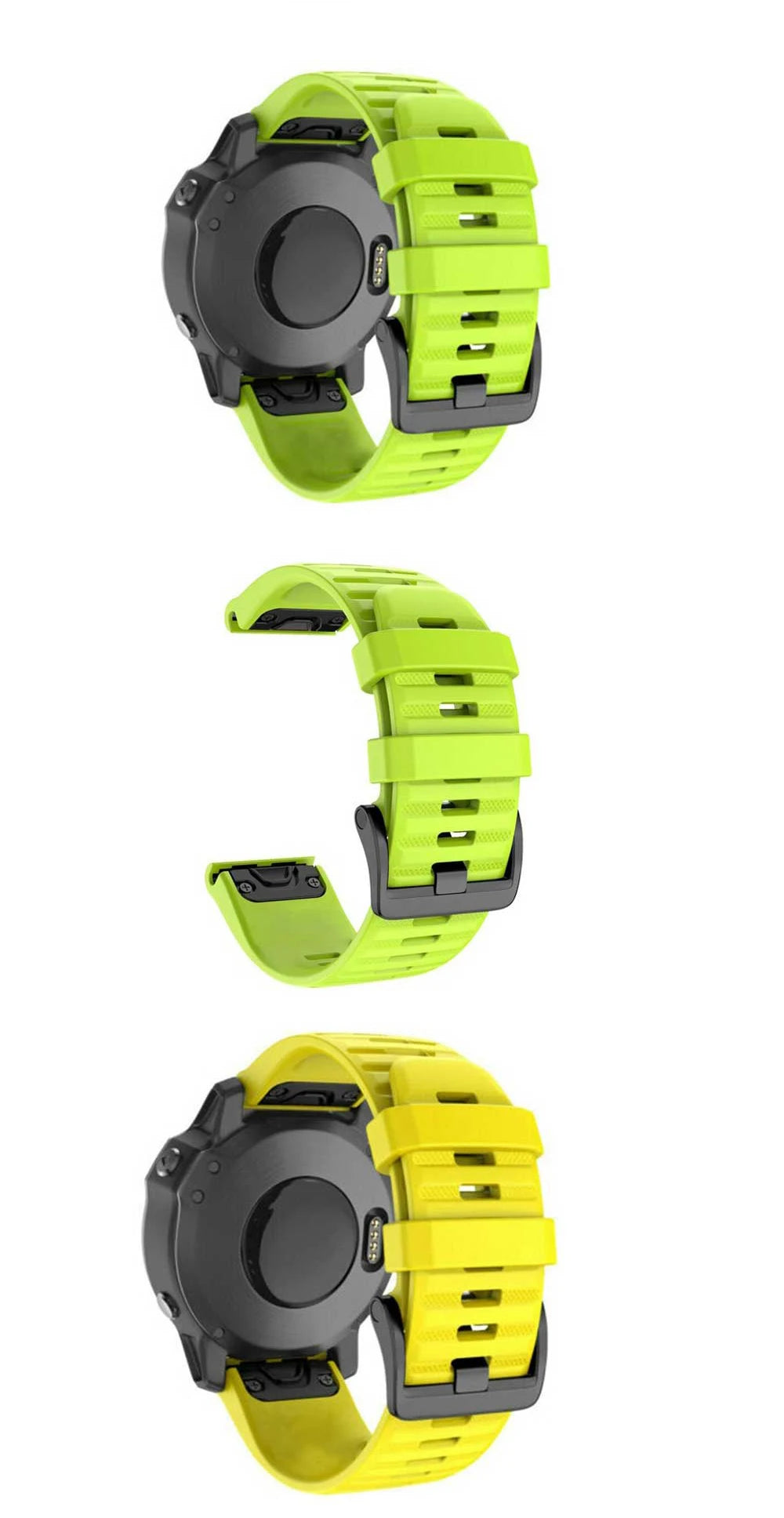 20 22 26mm Silicone Watchband Strap For Garmin Fenix 7 7X 7S 6X 6S 6Pro 5X 5Plus 3HR Smartwatch Bracelet QuickFit Wristband Belt