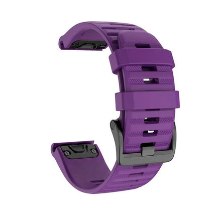 20 22 26mm Silicone Watchband Strap For Garmin Fenix 7 7X 7S 6X 6S 6Pro 5X 5Plus 3HR Smartwatch Bracelet QuickFit Wristband Belt
