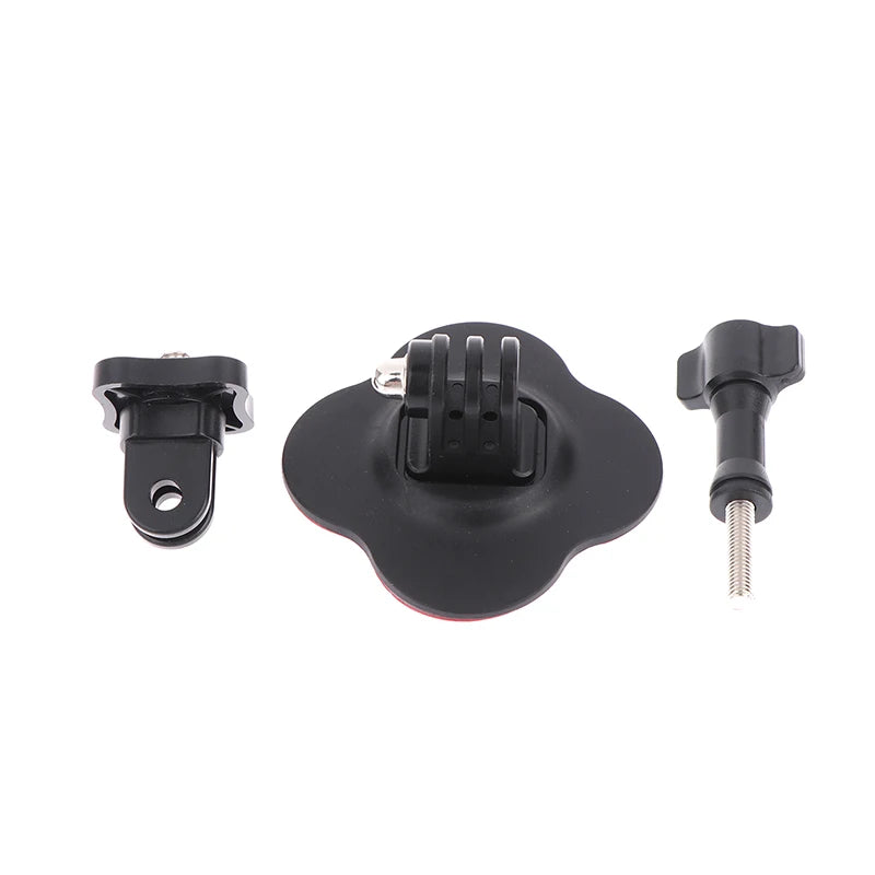 Universal Flexible Helmet Mount For X4 X5 Ace Pro Sports Camera Curved Flat Adhesive Base Compatible With Models 13 12 11 10 9