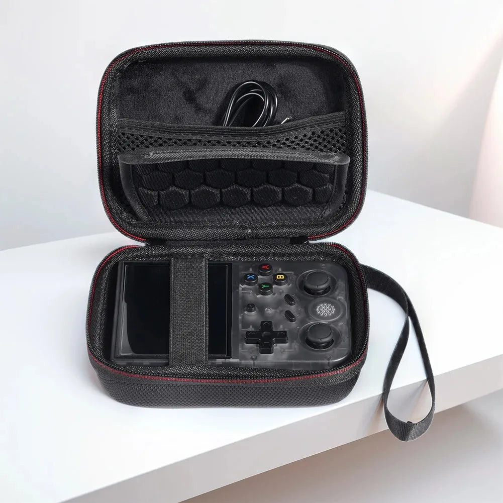 Handheld Game Console Case Bag Carrying Case Cover for Anbernic RG35XX RG353V RG353VS Portable Hard Travel Bag Game Accessories