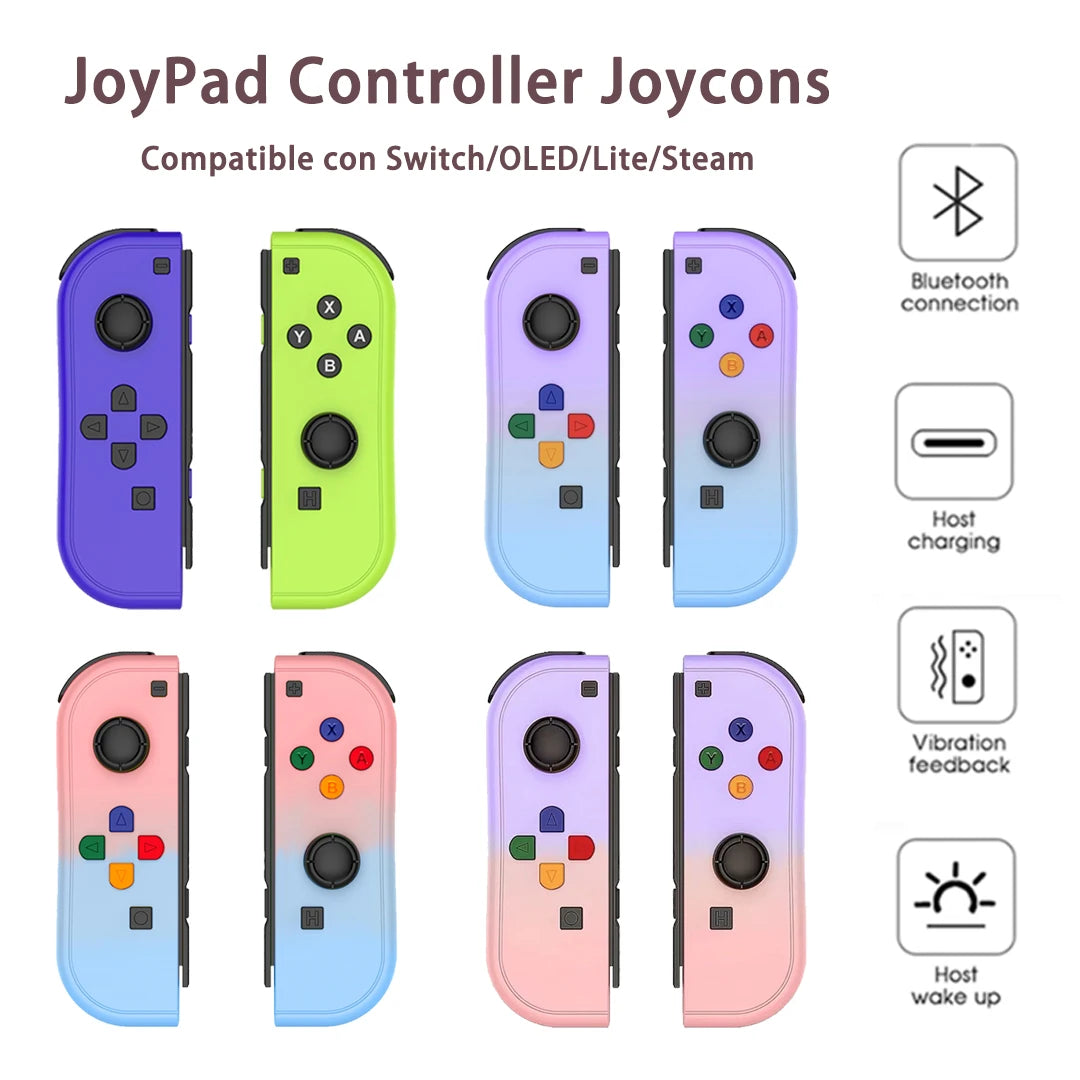 JoyPad game controller, supports one-key wake-up and vibration functions, suitable for Switch/Lite/OLED