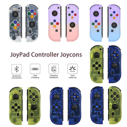 JoyPad game controller, supports one-key wake-up and vibration functions, suitable for Switch/Lite/OLED