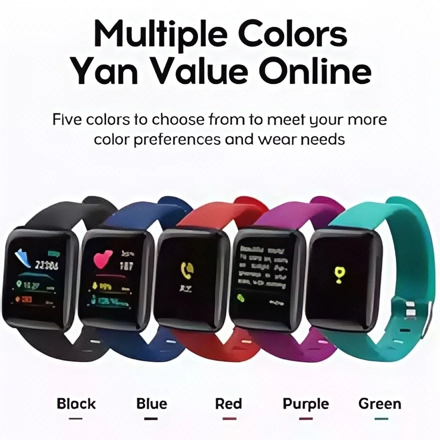 Multifunction Smart Watch For Men Women Kids Bluetooth Calls, Heart Rate &amp; SpO2 Monitor, Sleep Tracking | Step Counter