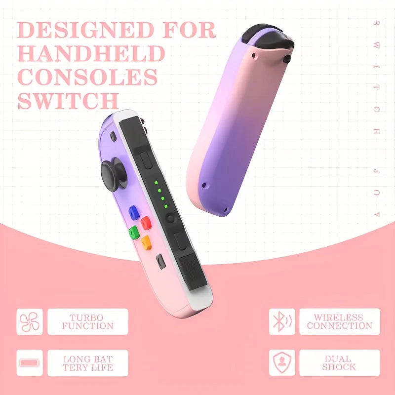 JoyPad game controller, supports one-key wake-up and vibration functions, suitable for Switch/Lite/OLED