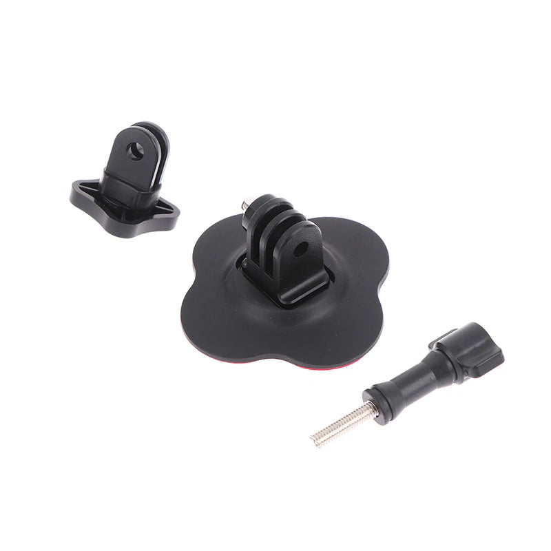 Universal Flexible Helmet Mount For X4 X5 Ace Pro Sports Camera Curved Flat Adhesive Base Compatible With Models 13 12 11 10 9