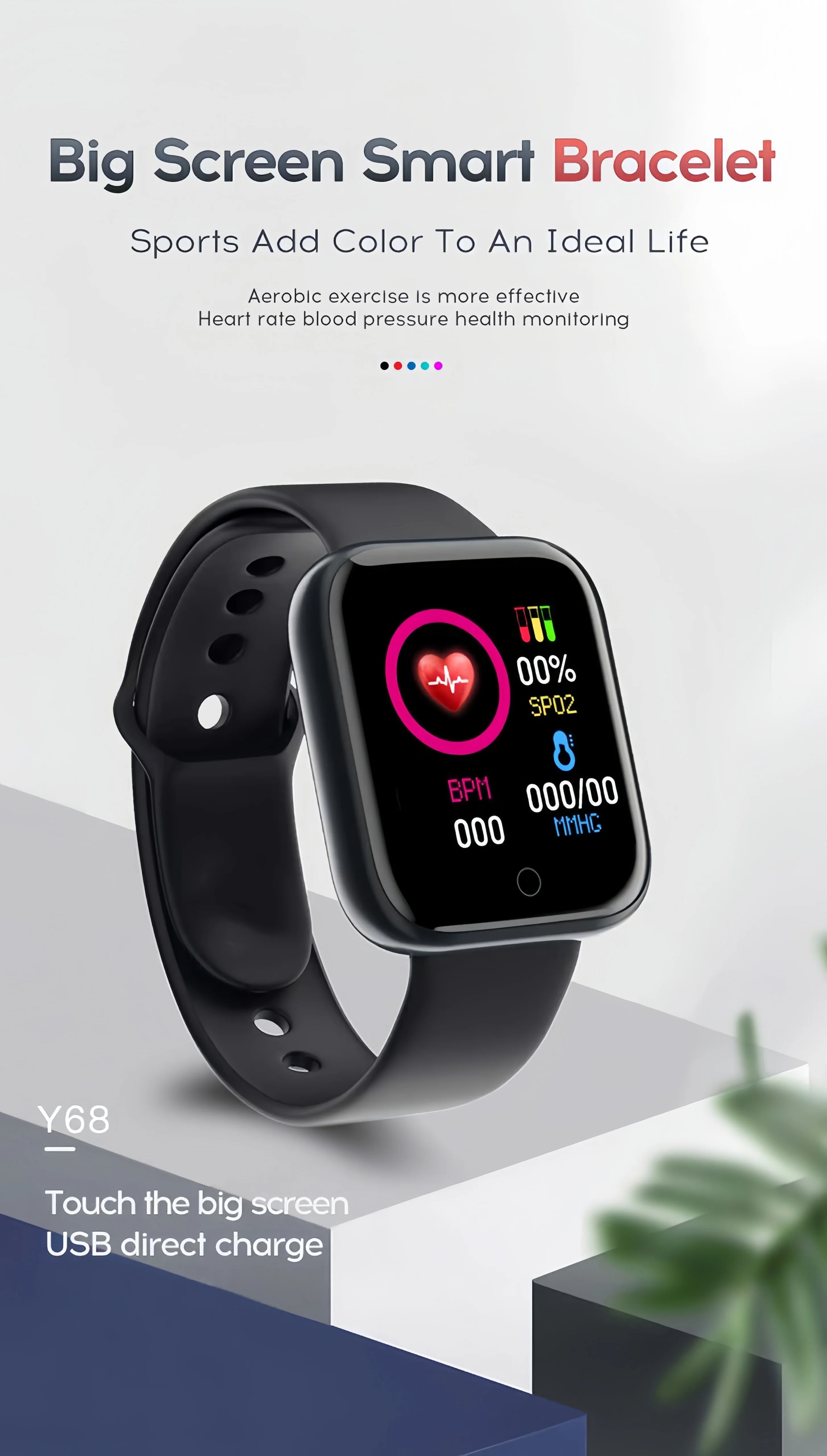 Multifunction Smart Watch For Men Women Kids Bluetooth Calls, Heart Rate &amp; SpO2 Monitor, Sleep Tracking | Step Counter