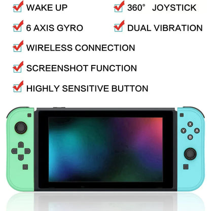 JoyPad game controller, supports one-key wake-up and vibration functions, suitable for Switch/Lite/OLED