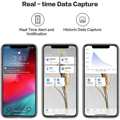 Aqara Temperature Humidity Sensor Zigbee Smart Air Pressure Environment Smart Control Smart Home For Xiaomi Mi home Homekit App