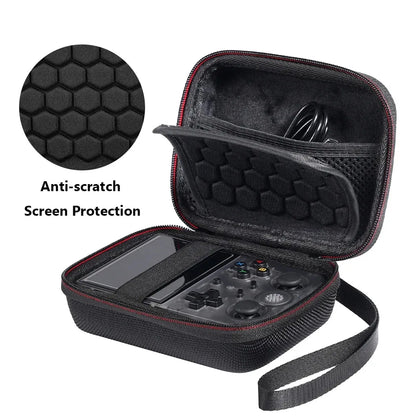 Handheld Game Console Case Bag Carrying Case Cover for Anbernic RG35XX RG353V RG353VS Portable Hard Travel Bag Game Accessories