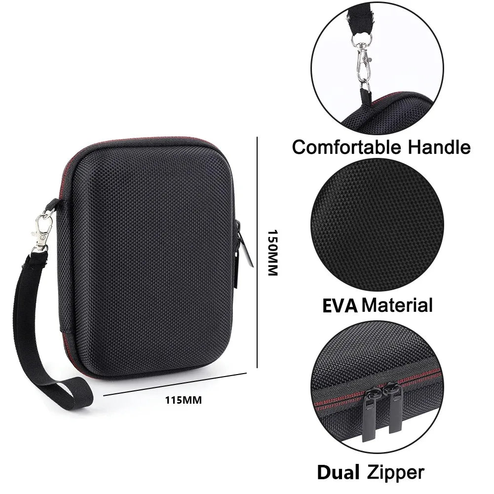 Handheld Game Console Case Bag Carrying Case Cover for Anbernic RG35XX RG353V RG353VS Portable Hard Travel Bag Game Accessories