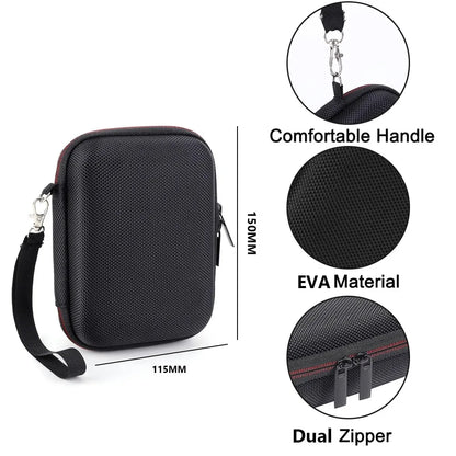 Handheld Game Console Case Bag Carrying Case Cover for Anbernic RG35XX RG353V RG353VS Portable Hard Travel Bag Game Accessories