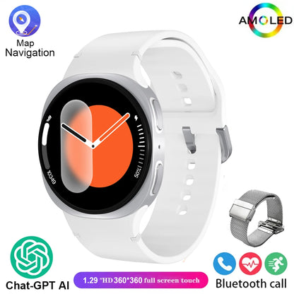 2026 New Watches 8 Mini Smart Watch For Men Women GPS Track Health Sports AMOLED Heart Rate Bluetooth Call Waterproof Smartwatch