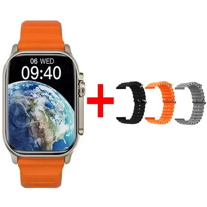 DT900 Ultra 9 Smart Watch 2.09" Big Display 7 Straps Bluetooth Call Fitness Tracker Smartwatch For IOS Android ﻿
