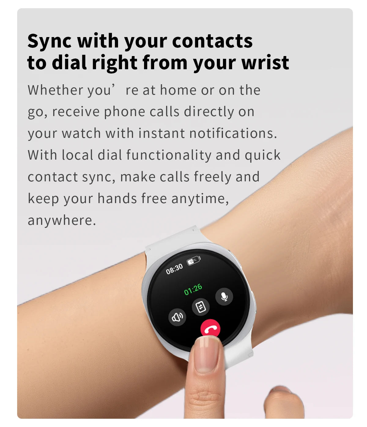 2026 New Watches 8 Mini Smart Watch For Men Women GPS Track Health Sports AMOLED Heart Rate Bluetooth Call Waterproof Smartwatch