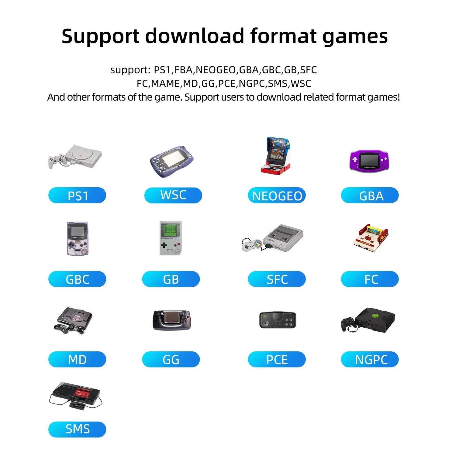MIYOO Mini Plus Portable Retro Handheld Game Console V2 Mini+ IPS Screen Classic Video Game Console Linux System Children&
