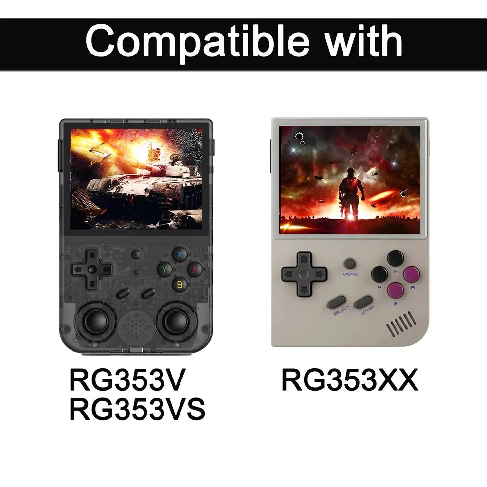 Handheld Game Console Case Bag Carrying Case Cover for Anbernic RG35XX RG353V RG353VS Portable Hard Travel Bag Game Accessories