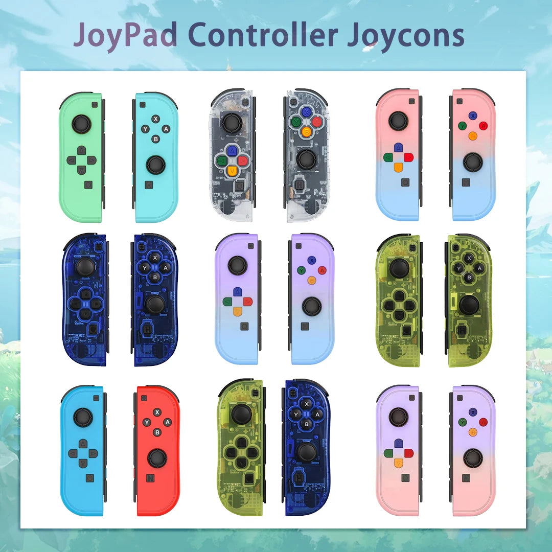 JoyPad game controller, supports one-key wake-up and vibration functions, suitable for Switch/Lite/OLED